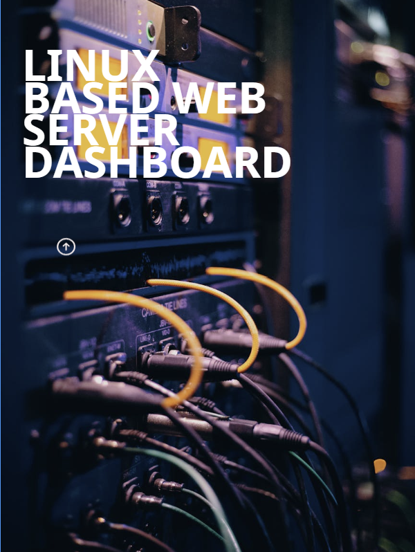 Linux-Based Web Server Dashboard Interface